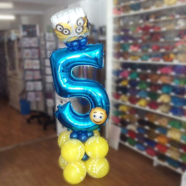 Number balloons from Attica Party Shop, Southam